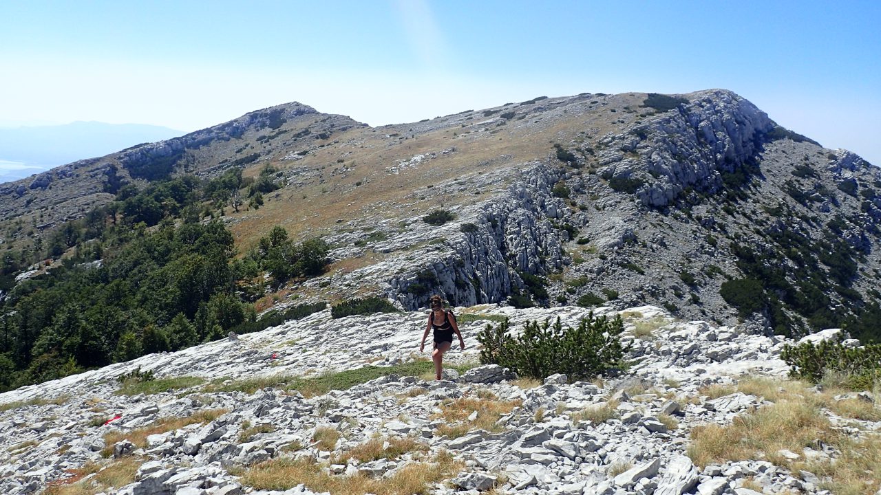 Dinara- najwyższy szczyt Chorwacji. Góry Dynarskie.