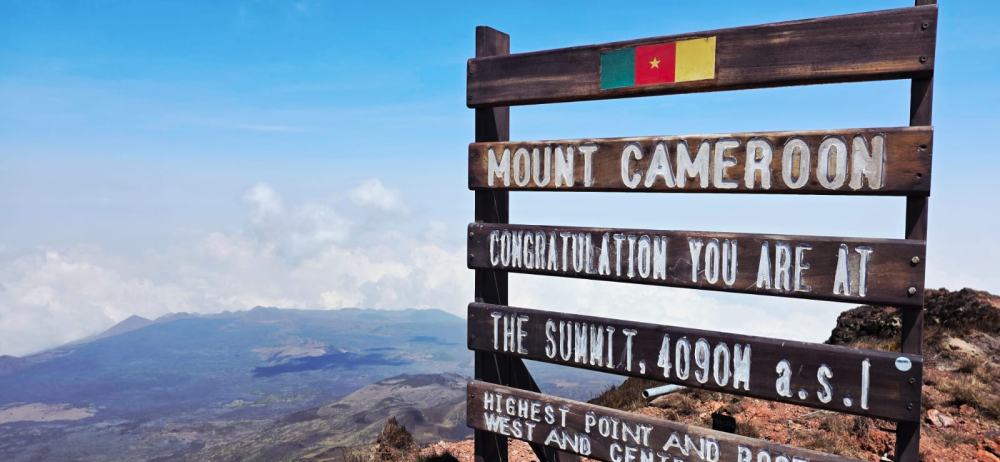 Wulkan Kamerun (4095 m) – najwyższy szczyt Afryki Zachodniej