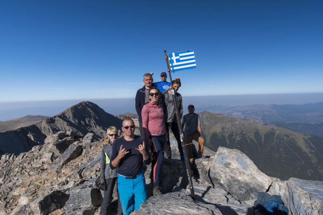 Mitikas - najwyższy szczyt Grecji